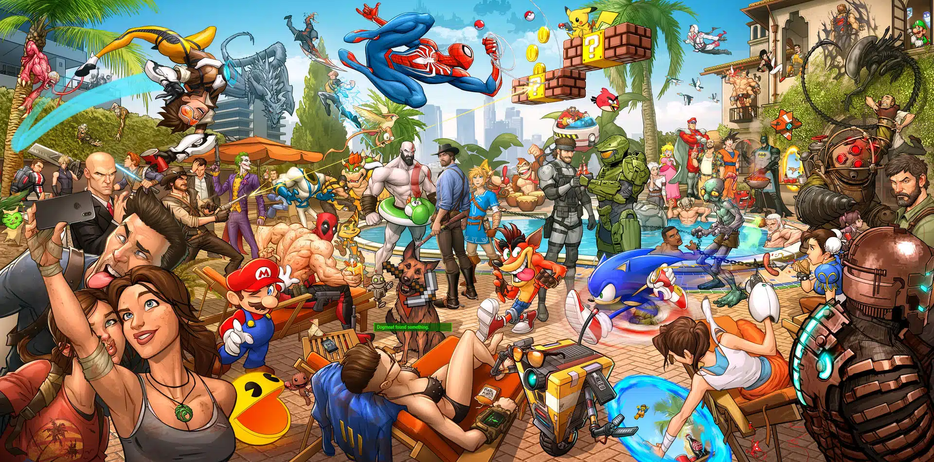 video game legends by patrickbrown ddwcx88 fullview