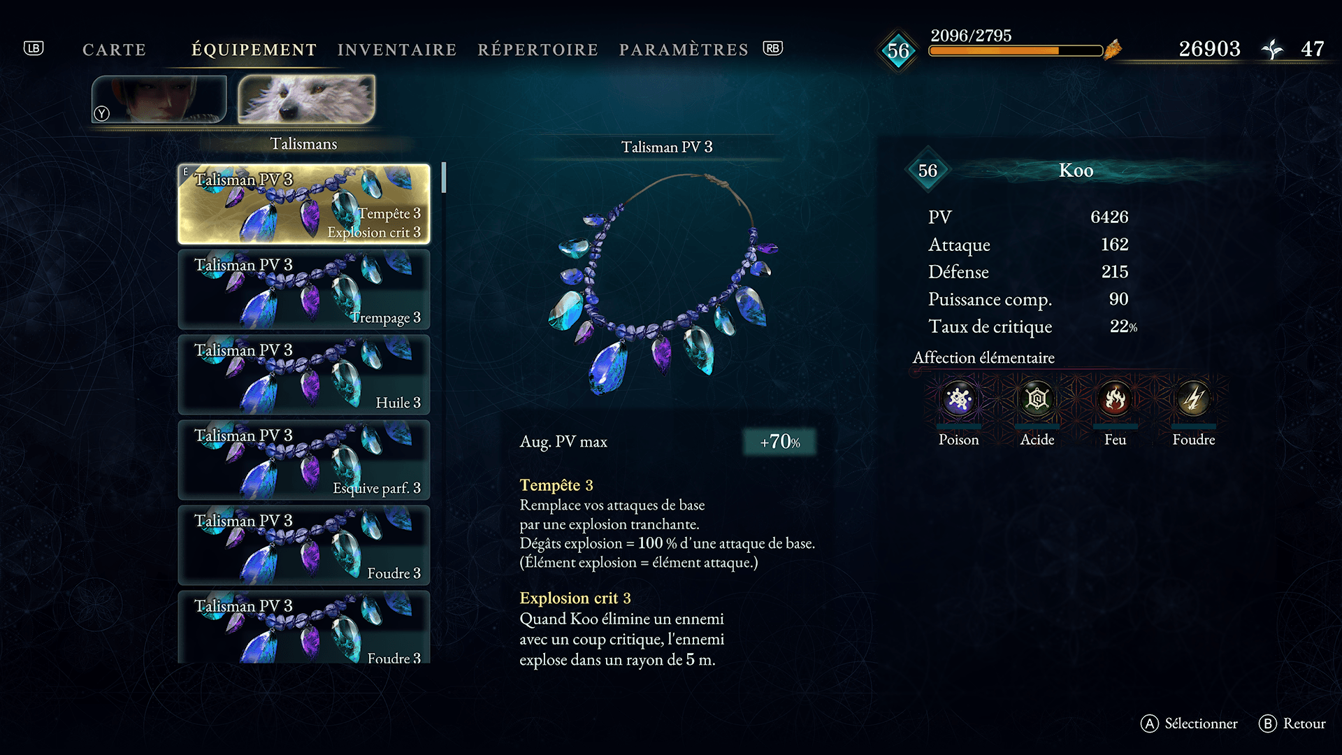 Un joli talisman