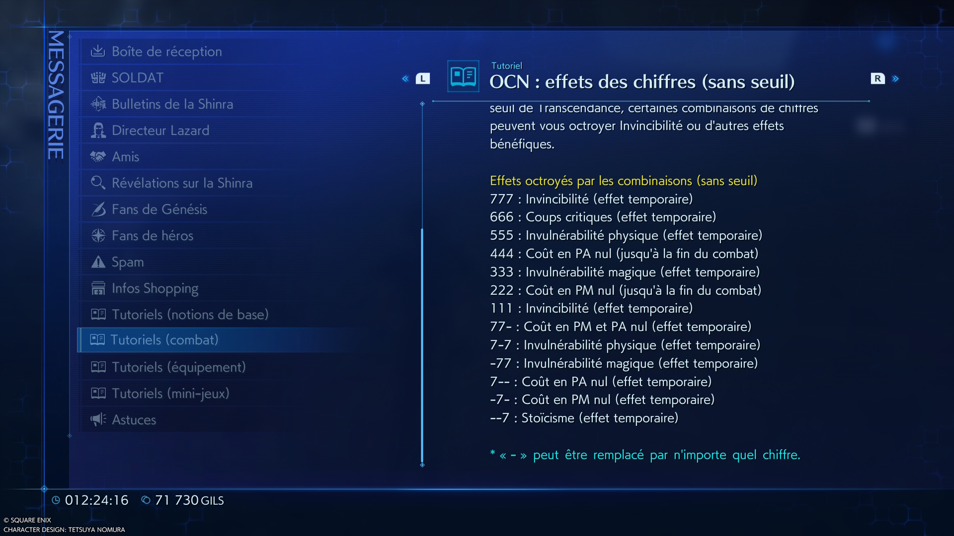 Final Fantasy VII Crisis Core Reunion OCN