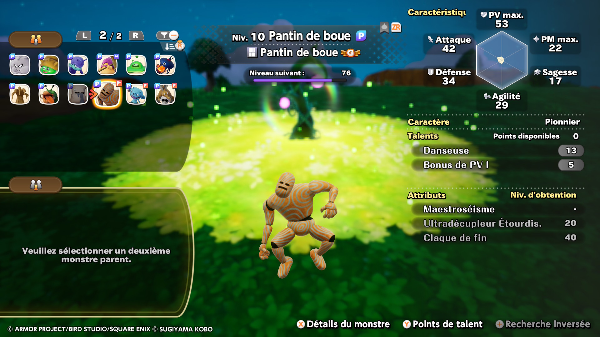 Dragon quest Monster Le Royaume de Boisflétri
