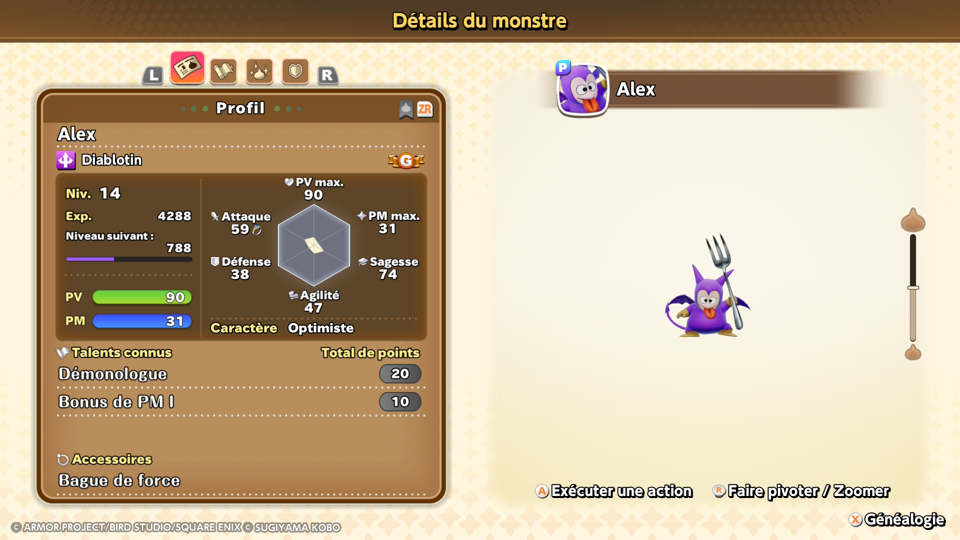 Dragon quest Monster Le Royaume de Boisflétri