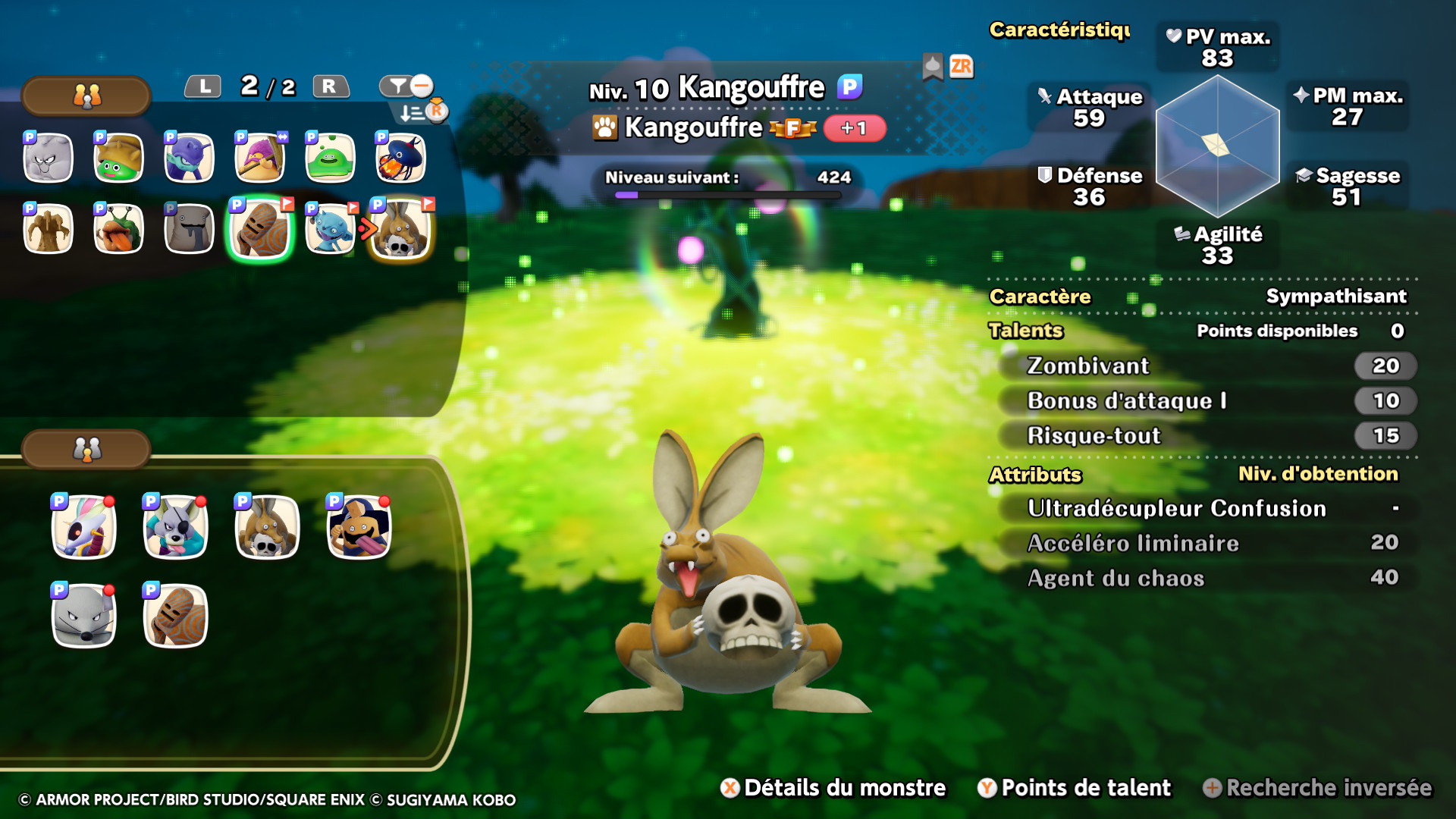 Dragon quest Monster Le Royaume de Boisflétri
