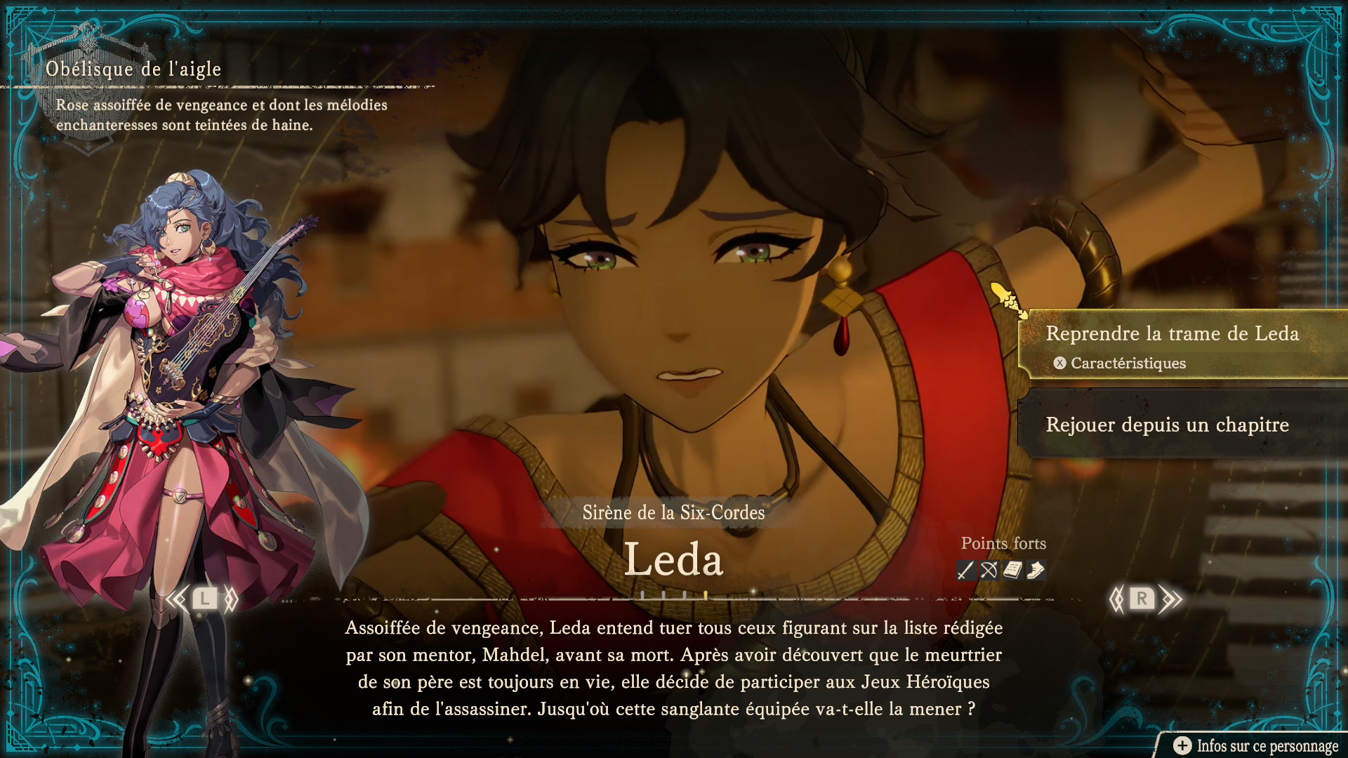 Leda Fire Emblem Fortune's Weave