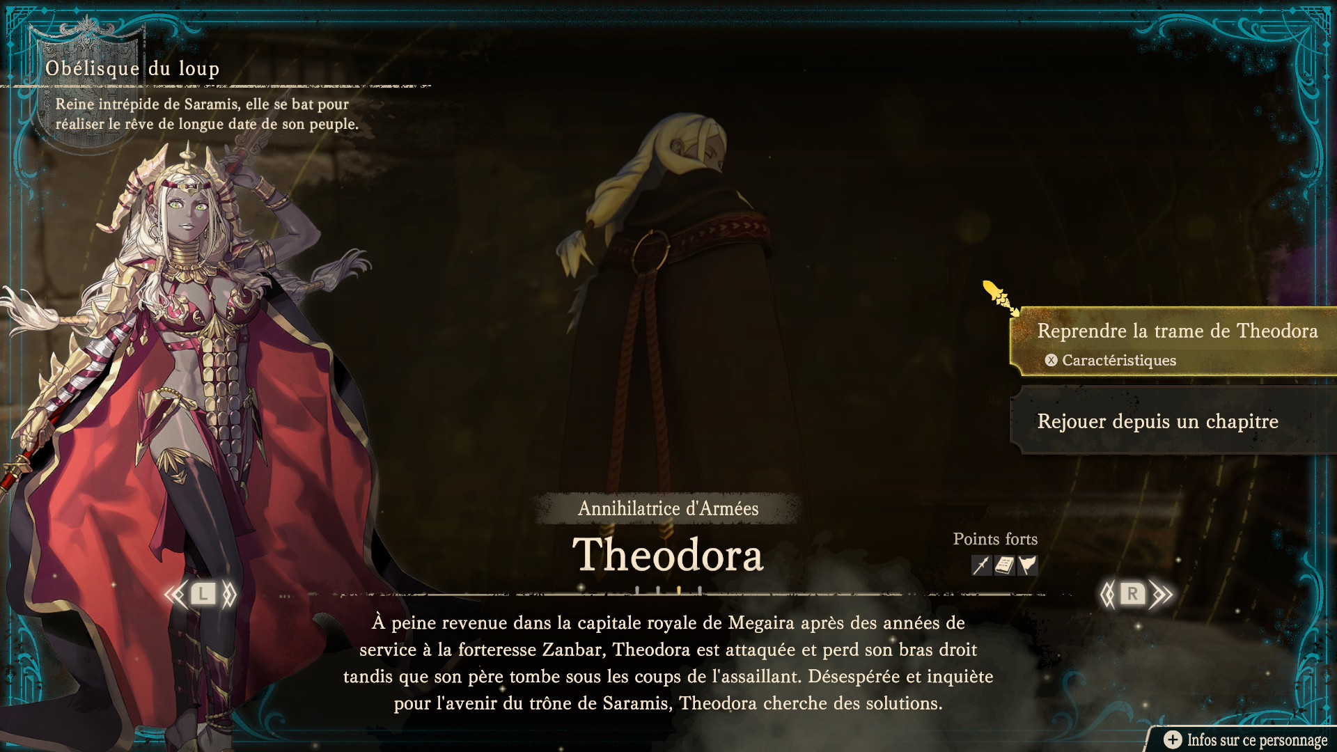 Théodora Fire Emblem Fortune's Weave