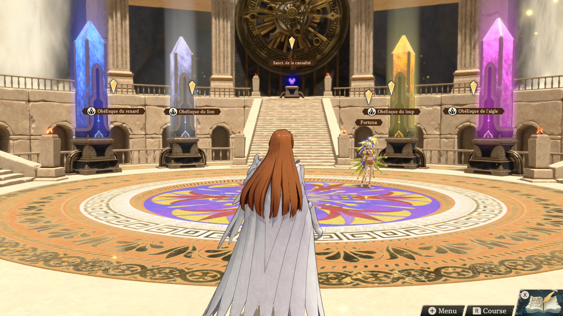 Hub principal de Fire Emblem Fortune's Weave