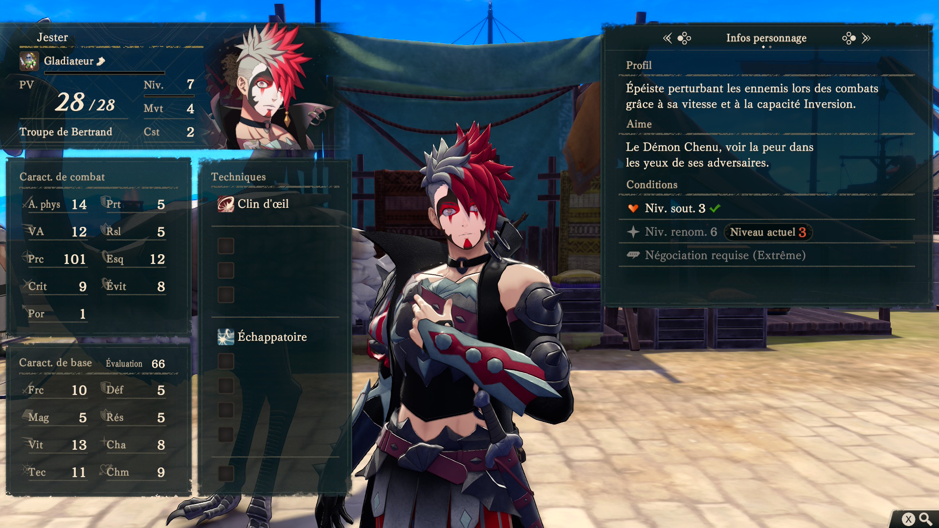 Recrutement Fire Emblem Fortune's Weave