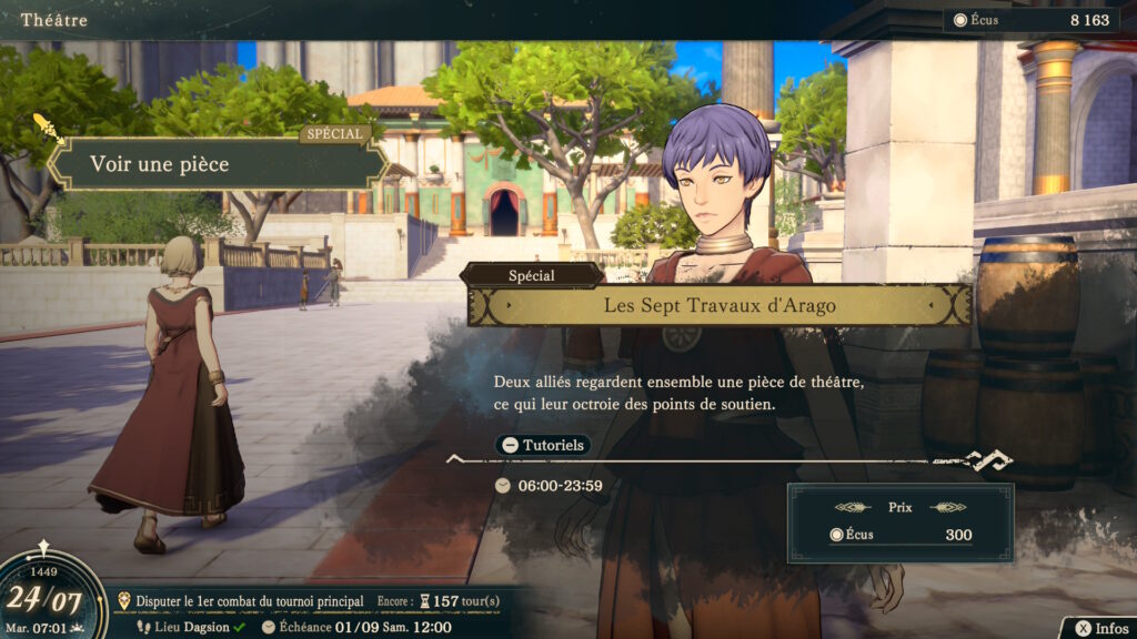 Fire Emblem Fortune's Weave soutien bonus