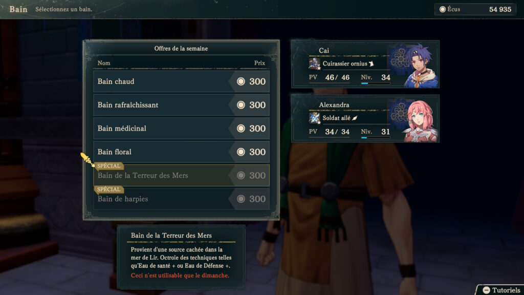 Fire Emblem Fortune's Weave soutien bonus